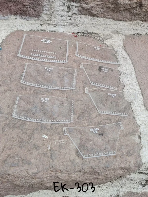 Deri PG-EK303 Kartlık Sablonu