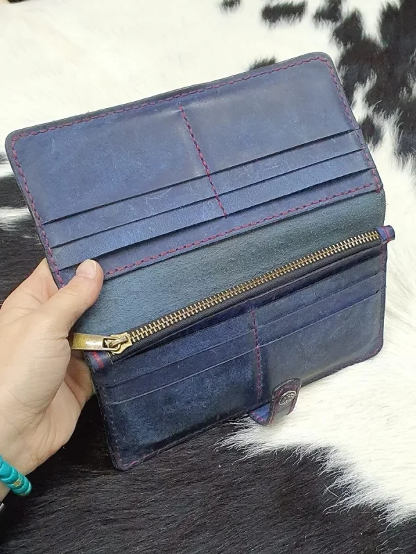 Deri PG-VCD261 Cüzdan Sablonu