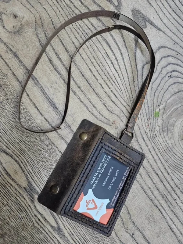 Deri YKR101 Yaka Kart Sablon