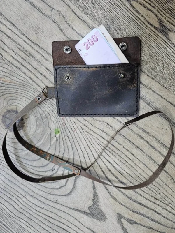 Deri YKR101 Yaka Kart Sablon