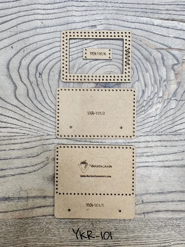 Deri YKR101 Yaka Kart Sablon