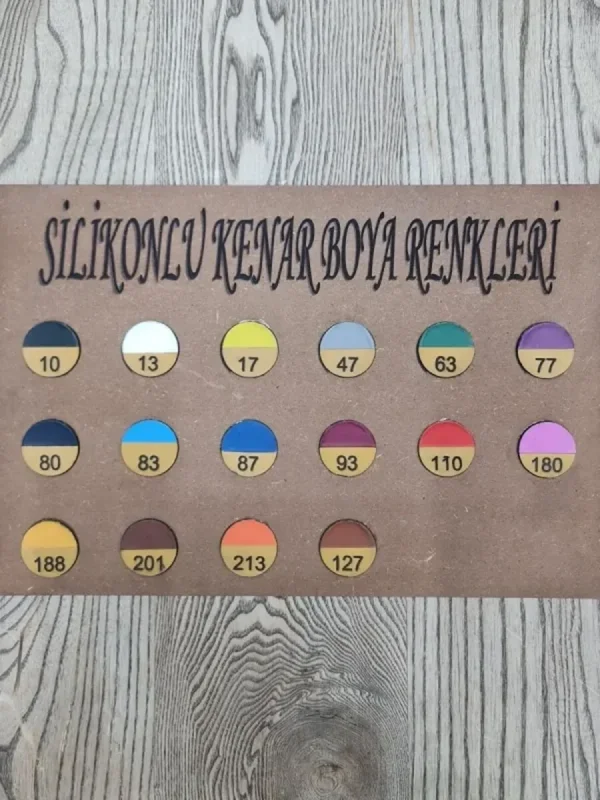 DERLY Color Silikonlu Kenar Boyası
