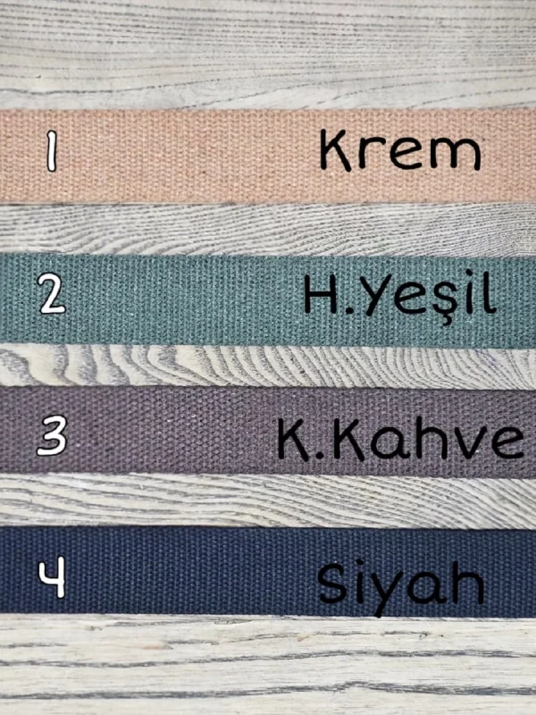 Dokuma Kolon Pamuklu 4cm
