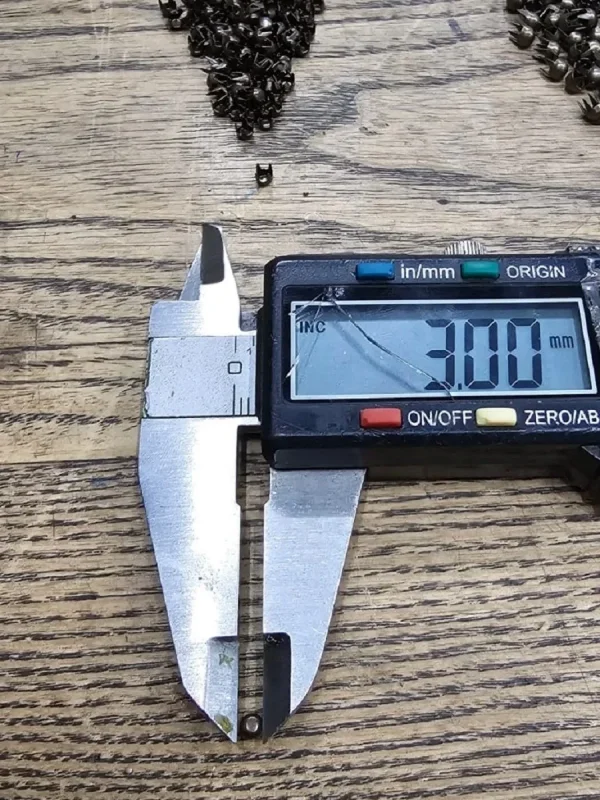 Dört Ayaklı Saç Trok Süs (3mm-3.5mm-4mm-8mm) Antik