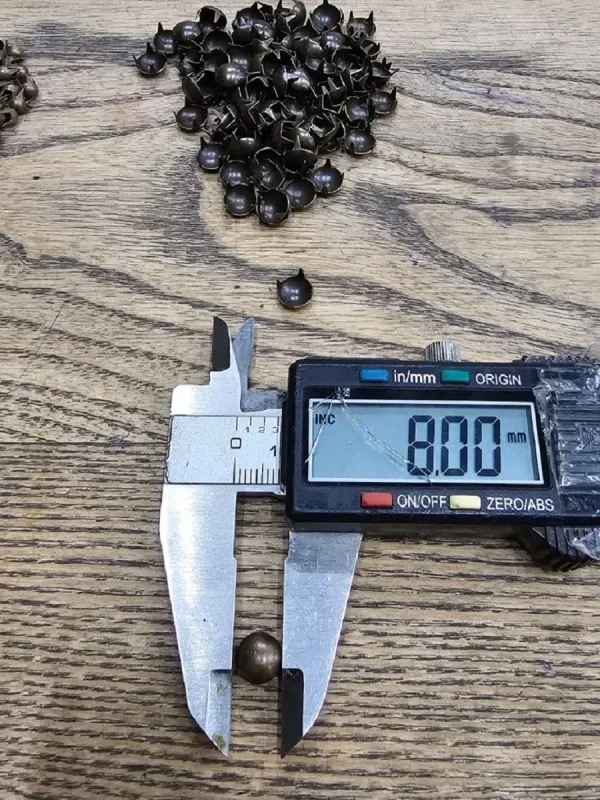 Dört Ayaklı Saç Trok Süs (3mm-3.5mm-4mm-8mm) Antik