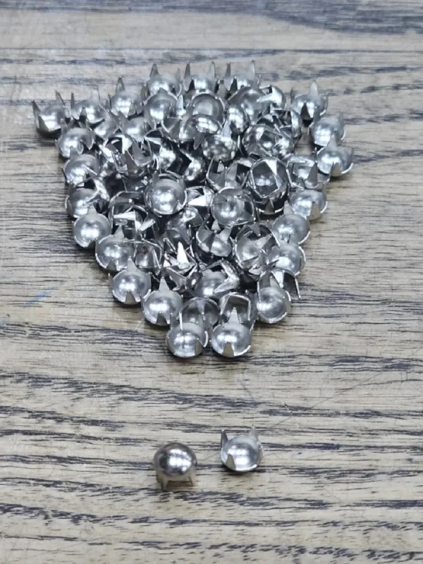 Dört Ayaklı Saç Trok Süs (6mm) Nikel