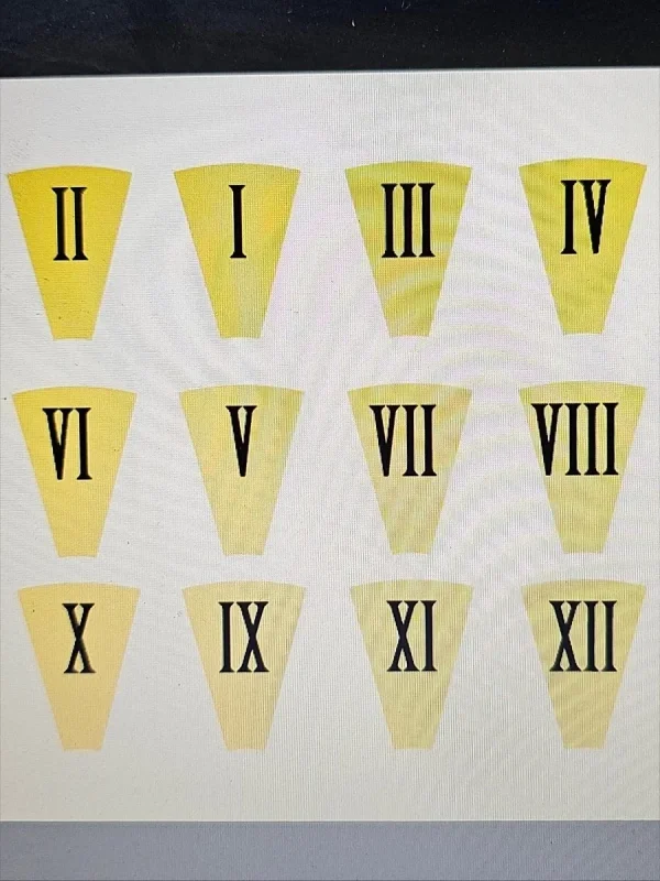 Duvar Saati Ahşap ve Deri