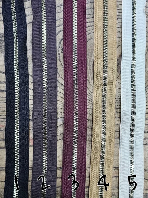 Fermuar (Antik) Plastik Diş Çift Taraflı Metrelik