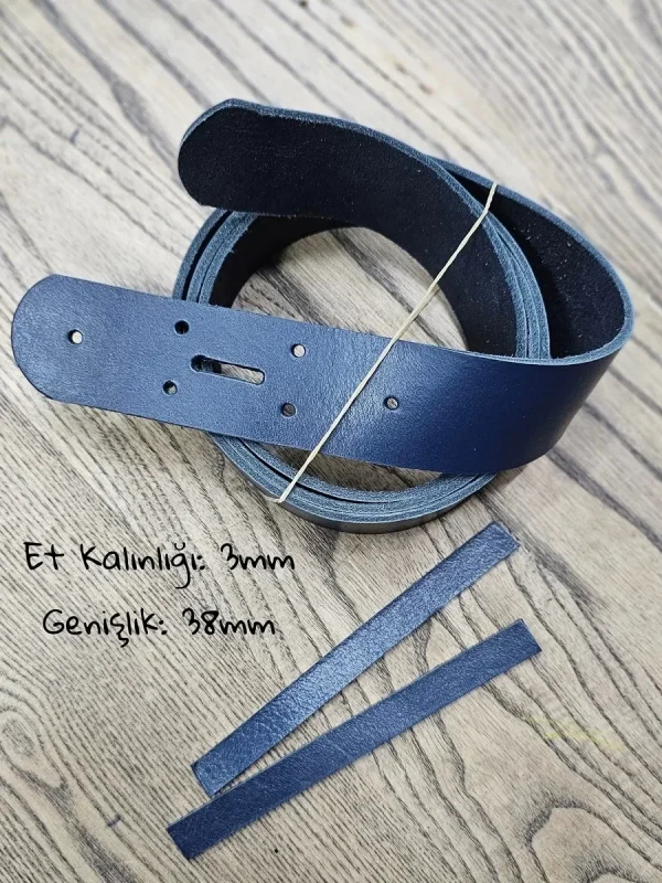 Kemer Set - Lacivert - 4cm