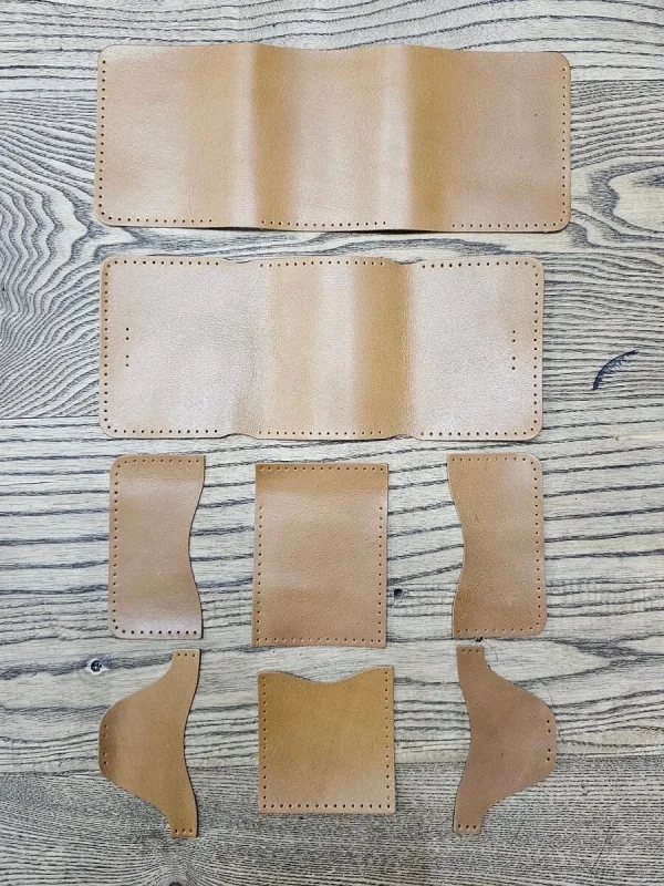 Kendin Yap Kit - EK-209 - 3Katlı Deri Cüzdan