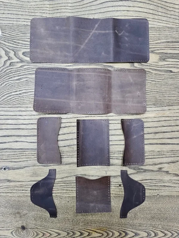 Kendin Yap Kit - EK-209 - 3Katlı Deri Cüzdan