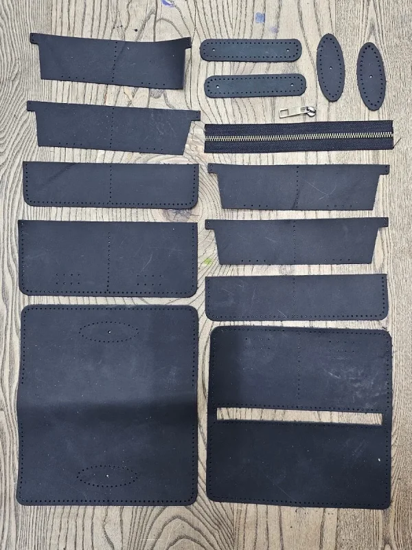 Kendin Yap Kit - VCD-261 - Kadın Cüzdanı Deri