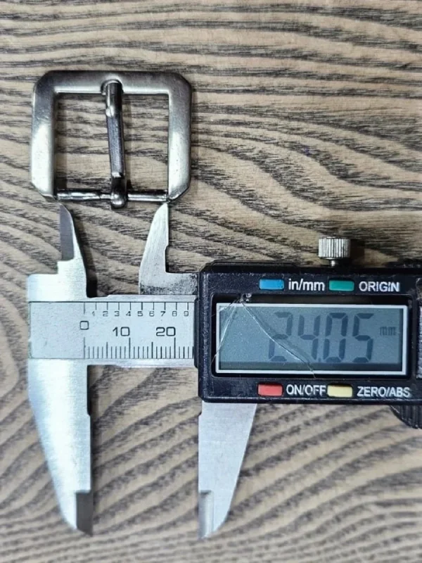 Köprüsüz Toka Black - Nikel 2.5 cm