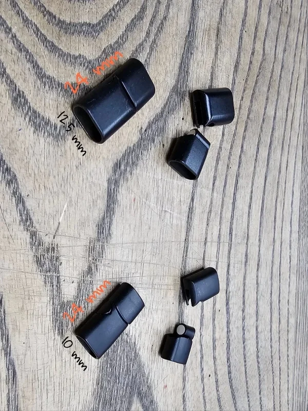 Mıknatıslı Bileklik Aparatı Siyah (10mm-12.5mm)