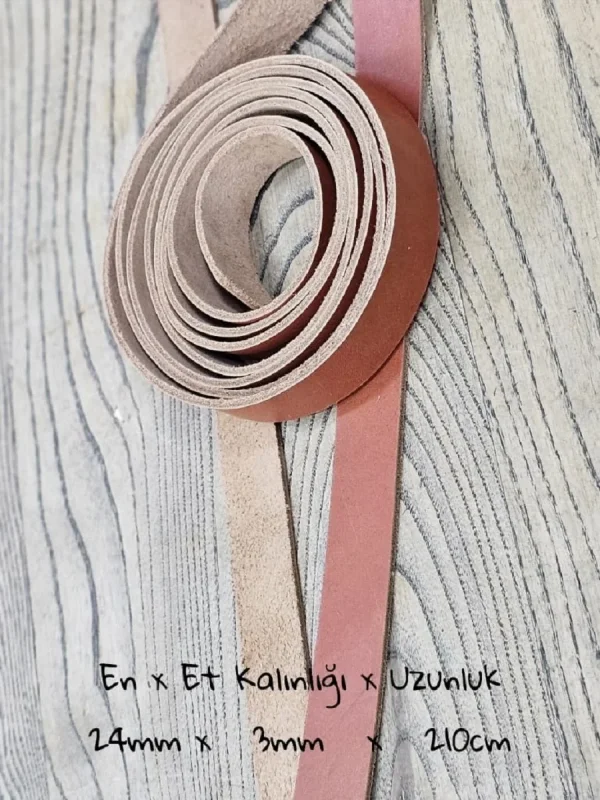 Şerit Konyak Renk 2.5cm - Çanta Sapı