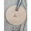 Deri Baskı VC-014 Üçgen Çizgili Stamp