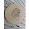 Deri Baskı VP294 Pirinc Stamp