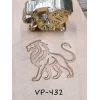 Deri Baskı VP432 Pirinc Stamp