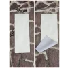 Floter Baskı Beyaz Vidala Deri