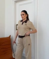 Bej Miu Miu Modal İkili Takım