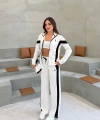 Beyaz Polo Modal İkili Takım
