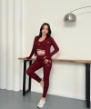 Bordo Alo Dalgıç Üçlü Lastikli Takım