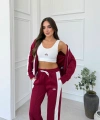 Bordo Alo Modal Üçlü Takım