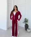 Bordo Alo Modal Üçlü Takım