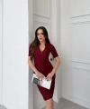 Bordo Alo Ottoman Elbise