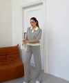 Gri Miu Miu Modal İkili Takım