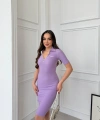 Lila Alo Ottoman Elbise