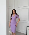 Lila Alo Ottoman Elbise