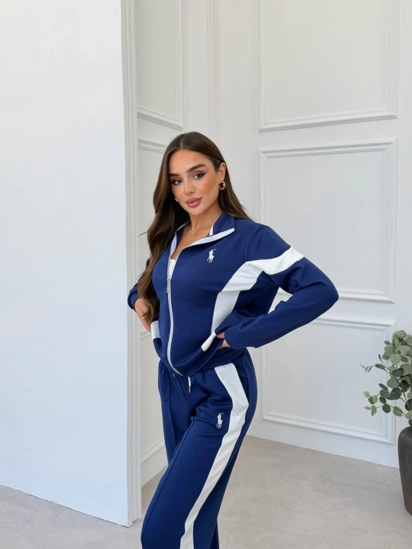 Lacivert Polo Modal İkili Takım