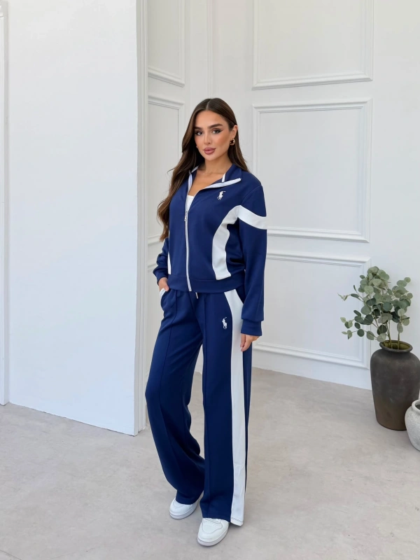 Lacivert Polo Modal İkili Takım