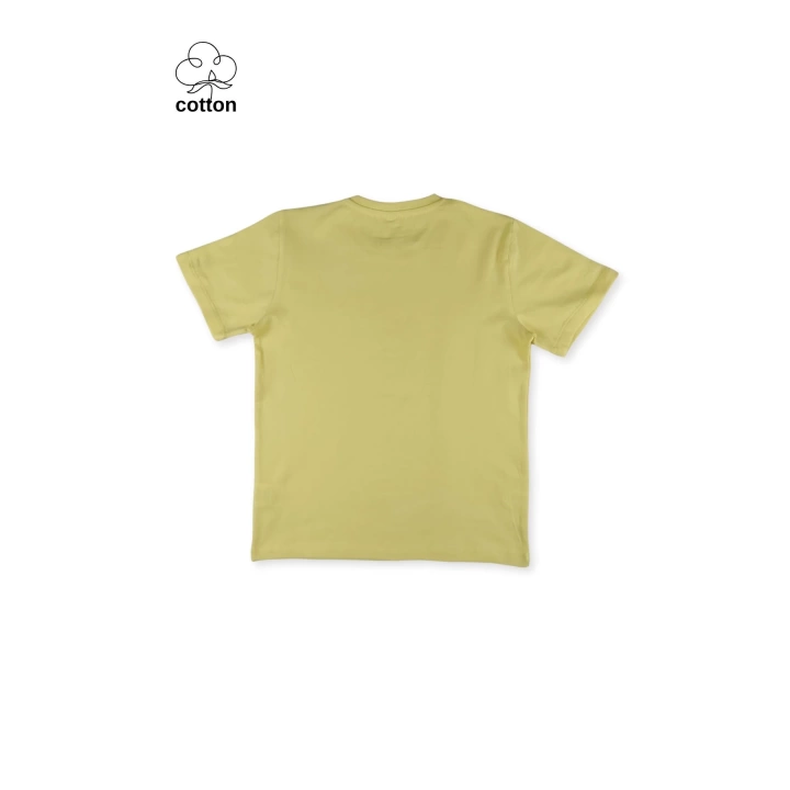 Basic Tasarım Unisex Yazlık Çocuk Kısa Kollu T-shirt