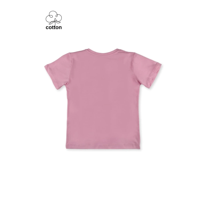 Basic Tasarım Unisex Yazlık Çocuk Kısa Kollu T-shirt