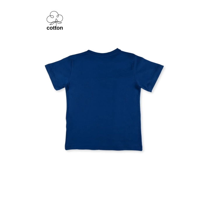 Basic Tasarım Unisex Yazlık Çocuk Kısa Kollu T-shirt