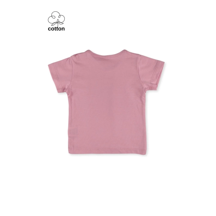 Basic Tasarım Unisex Yazlık Çocuk Kısa Kollu T-shirt