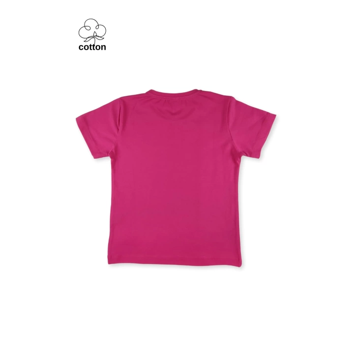 Basic Tasarım Unisex Yazlık Çocuk Kısa Kollu T-shirt