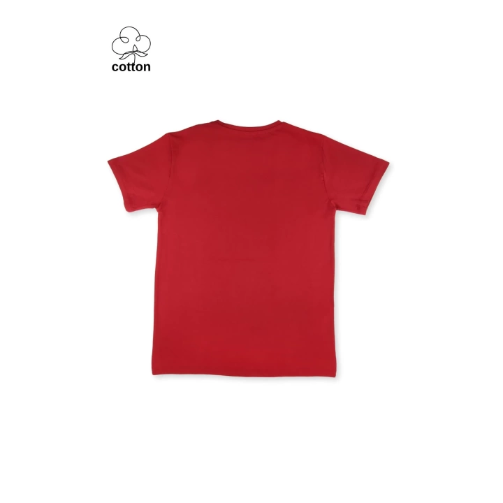 Basic Tasarım Unisex Yazlık Çocuk Kısa Kollu T-shirt