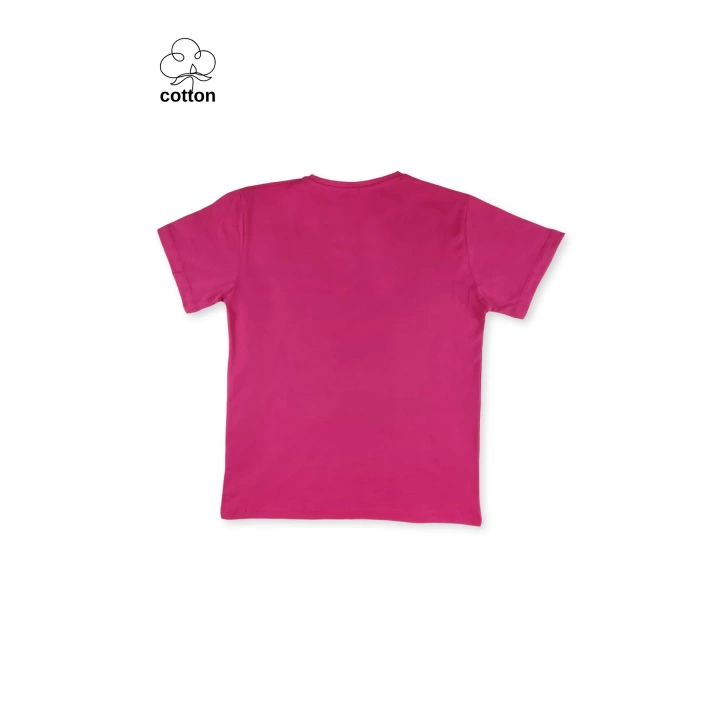 Basic Tasarım Unisex Yazlık Çocuk Kısa Kollu T-shirt