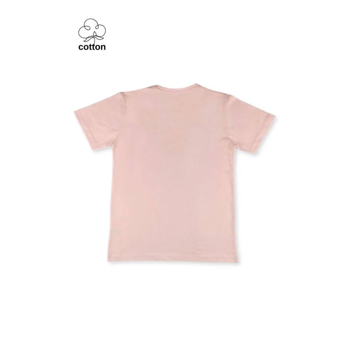 Basic Tasarım Unisex Yazlık Çocuk Kısa Kollu T-shirt