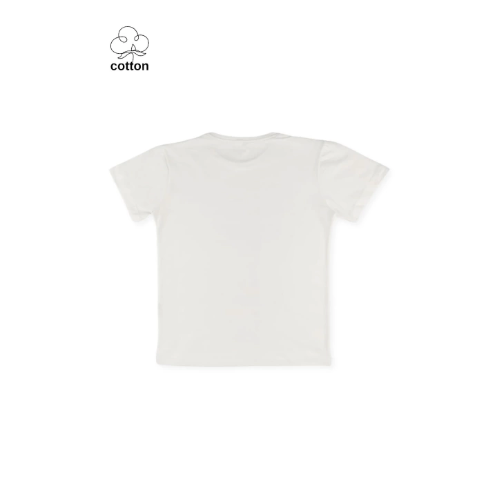 Basic Tasarım Unisex Yazlık Çocuk Kısa Kollu T-shirt