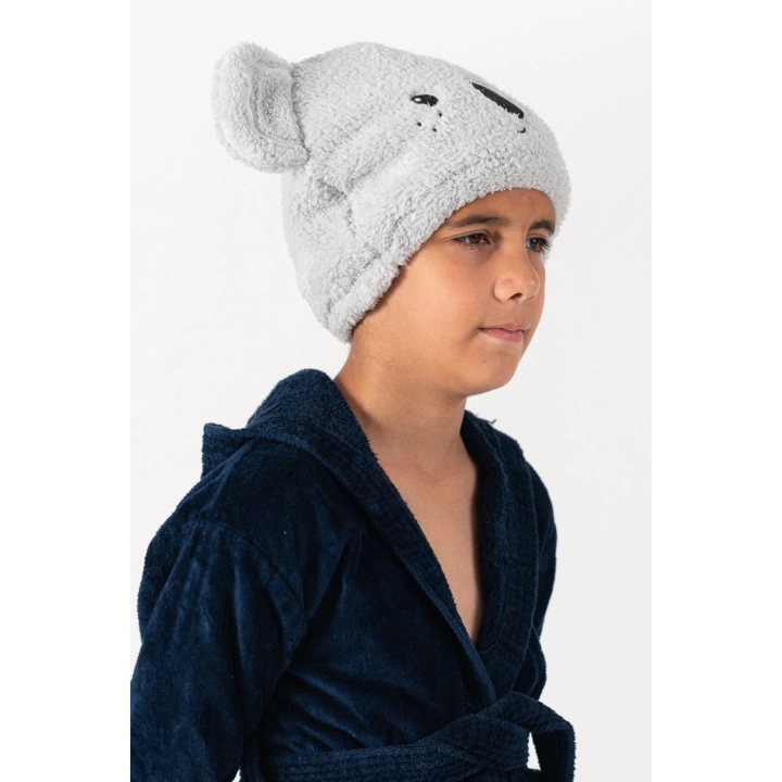 Çocuk Saç Havlusu Sevimli Koala Standart Unisex Saç bonesi