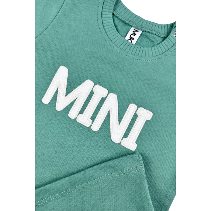 Erkek Kız Unisex Bebek 5Li Set Tasarım Nakışlı Ve Baskılı Mevsimlik Üst Sweatshirt