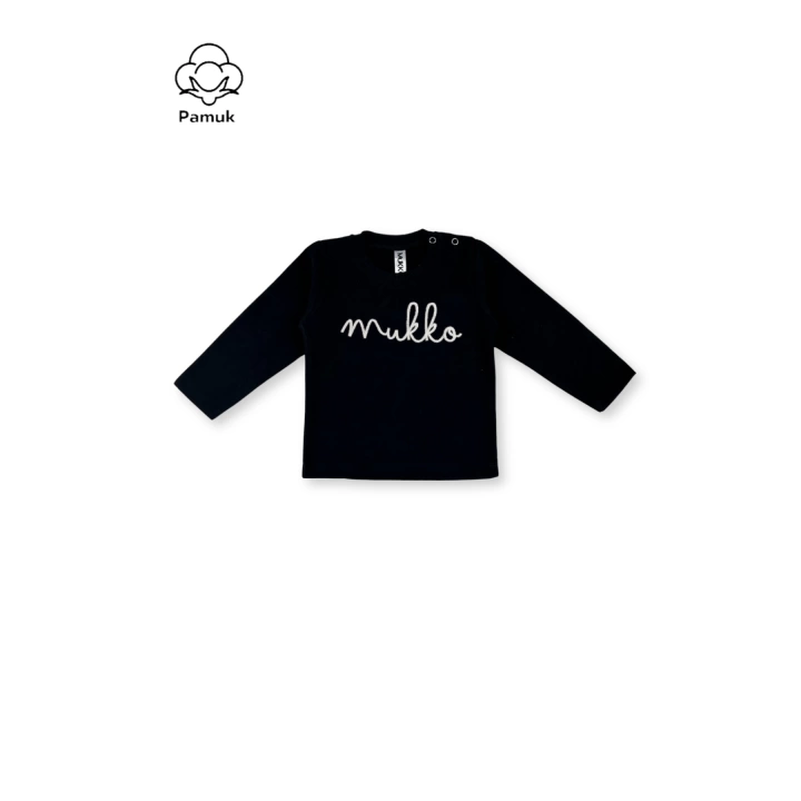 Erkek Kız Unisex Bebek 5Li Set Tasarım Nakışlı Ve Baskılı Mevsimlik Üst Sweatshirt