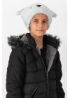 Çocuk Saç Havlusu Sevimli Koala Standart Unisex Saç bonesi