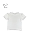 Yırtık Tasarım Oversize Unisex Çocuk Kısa Kollu T-shirt