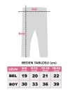 Desenli Şık Ve Rahat Yazlık Kız Çocuk Uzun Tayt