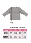 Erkek Kız Unisex Bebek 5Li Set Tasarım Nakışlı Ve Baskılı Mevsimlik Üst Sweatshirt